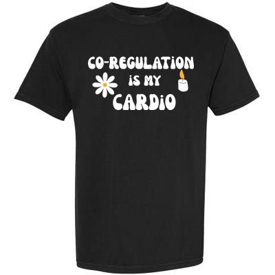 Flower Candle Co Regulation Is My Cardio Garment-Dyed Heavyweight T-Shirt