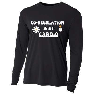 Flower Candle Co Regulation Is My Cardio Cooling Performance Long Sleeve Crew