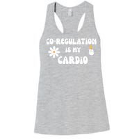 Flower Candle Co Regulation Is My Cardio Women's Racerback Tank