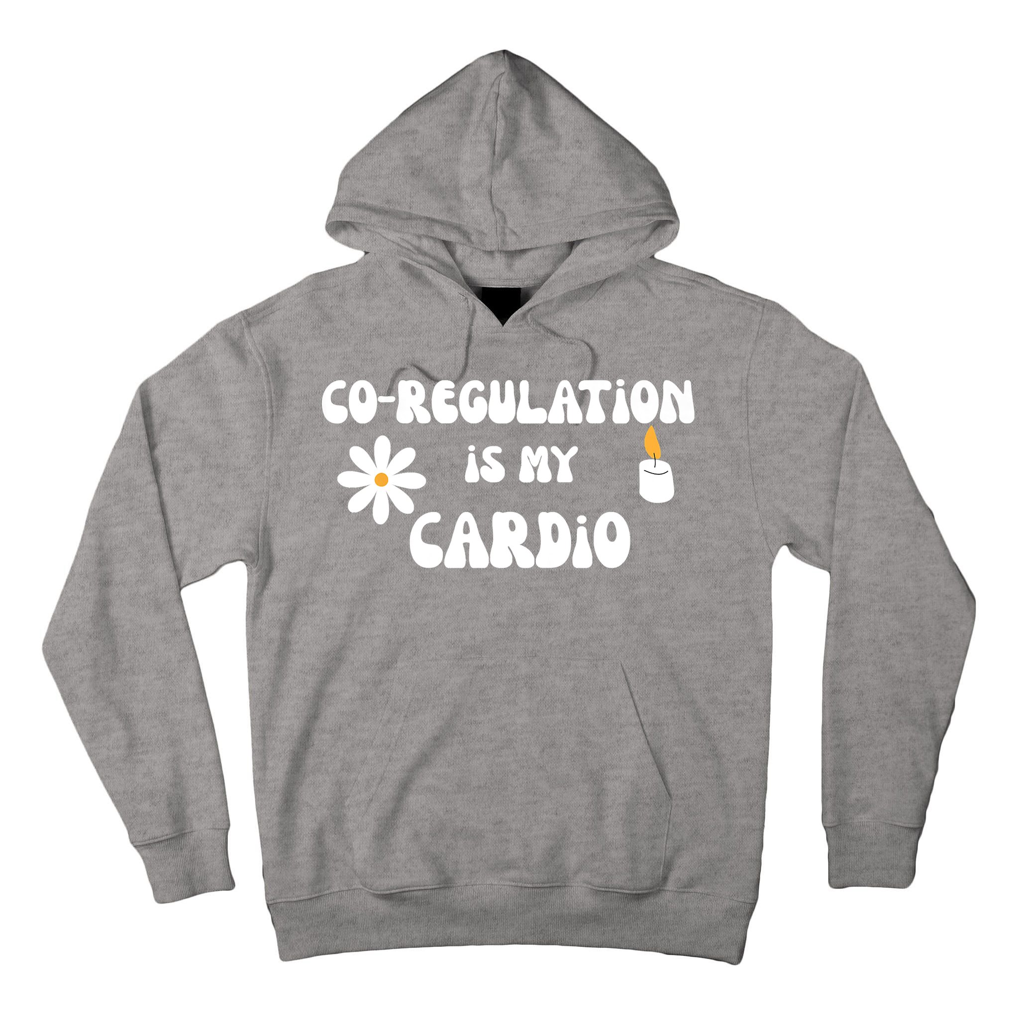 Flower Candle Co Regulation Is My Cardio Tall Hoodie