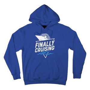 Finally Cruising Cruise Ship Family Vacation Gift Hoodie