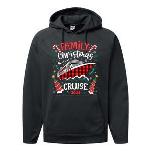 Family Christmas Cruise 2025 Family Matching Merry Christmas Performance Fleece Hoodie