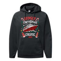 Family Christmas Cruise 2025 Family Matching Merry Christmas Performance Fleece Hoodie