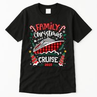 Family Christmas Cruise 2025 Family Matching Merry Christmas Tall T-Shirt