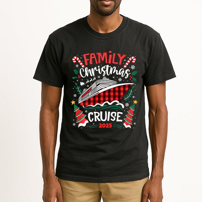Family Christmas Cruise 2025 Family Matching Merry Christmas Tall T-Shirt