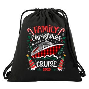 Family Christmas Cruise 2025 Family Matching Merry Christmas Drawstring Bag