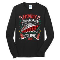 Family Christmas Cruise 2025 Family Matching Merry Christmas Tall Long Sleeve T-Shirt