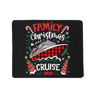 Family Christmas Cruise 2025 Family Matching Merry Christmas Mousepad