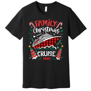 Family Christmas Cruise 2025 Family Matching Merry Christmas Premium T-Shirt