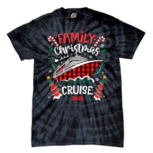 Family Christmas Cruise 2025 Family Matching Merry Christmas Tie-Dye T-Shirt