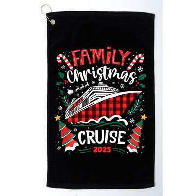 Family Christmas Cruise 2025 Family Matching Merry Christmas Golf Towel