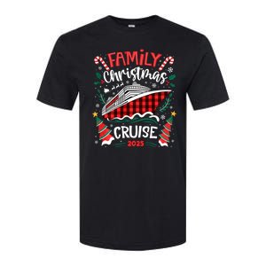 Family Christmas Cruise 2025 Family Matching Merry Christmas Softstyle CVC T-Shirt