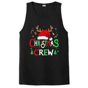 Family Christmas Crew Reindeer Squad Santa Matching PosiCharge Competitor Tank