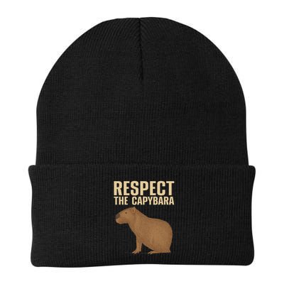 Funny Capybara Cavy Rodent Capybara Lover Knit Cap Winter Beanie