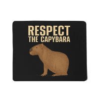 Funny Capybara Cavy Rodent Capybara Lover Mousepad