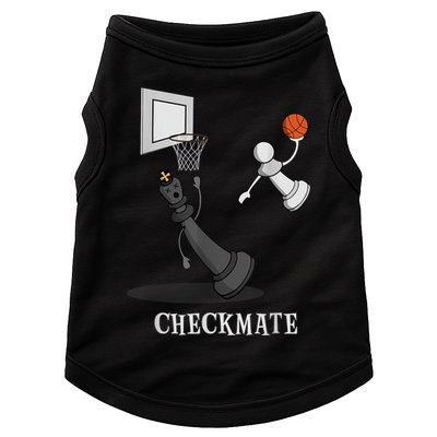 Funny Checkmate Chess Basketball Game Board King Pawn Piece Doggie Tank