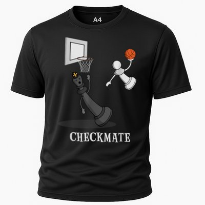 Funny Checkmate Chess Basketball Game Board King Pawn Piece Performance Shirt
