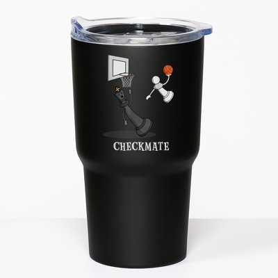 Funny Checkmate Chess Basketball Game Board King Pawn Piece Tumbler