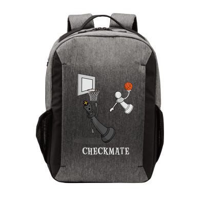 Funny Checkmate Chess Basketball Game Board King Pawn Piece Vector Backpack