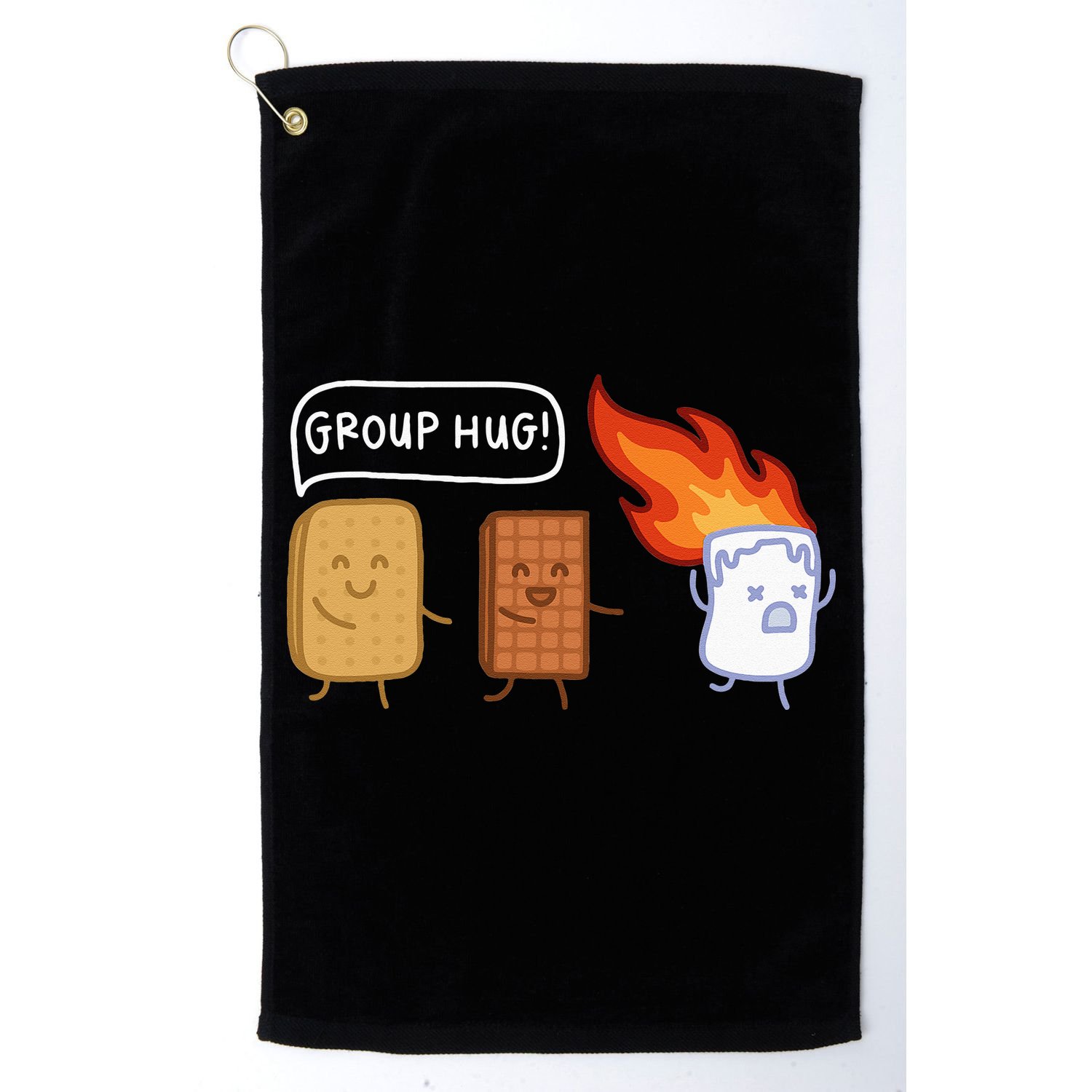 Funny Camping Camping Lover Outdoor Camping Golf Towel