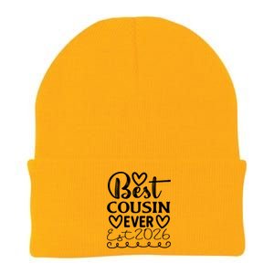 Funny Cousin Crew Matching Fam Best Cousin Since 2026 Family Great Gift Knit Cap Winter Beanie