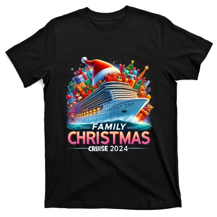 Family Christmas Cruise 2024 Family Matching Merry Christmas T-Shirt