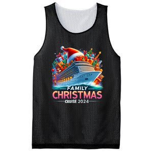 Family Christmas Cruise 2024 Family Matching Merry Christmas Mesh Reversible Basketball Jersey Tank