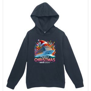 Family Christmas Cruise 2024 Family Matching Merry Christmas Urban Pullover Hoodie