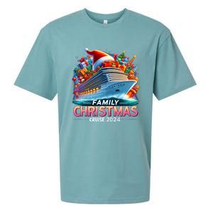 Family Christmas Cruise 2024 Family Matching Merry Christmas Sueded Cloud Jersey T-Shirt