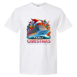 Family Christmas Cruise 2024 Family Matching Merry Christmas Garment-Dyed Heavyweight T-Shirt