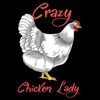 Funny Crazy Chicken Lady Gift Cooling Performance Crew T-Shirt