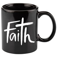 Faith Cross Christianity 11oz C Handle Ceramic Mug