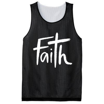 Faith Cross Christianity Mesh Reversible Basketball Jersey Tank