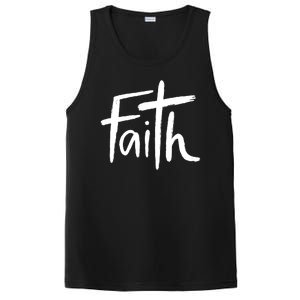 Faith Cross Christianity PosiCharge Competitor Tank