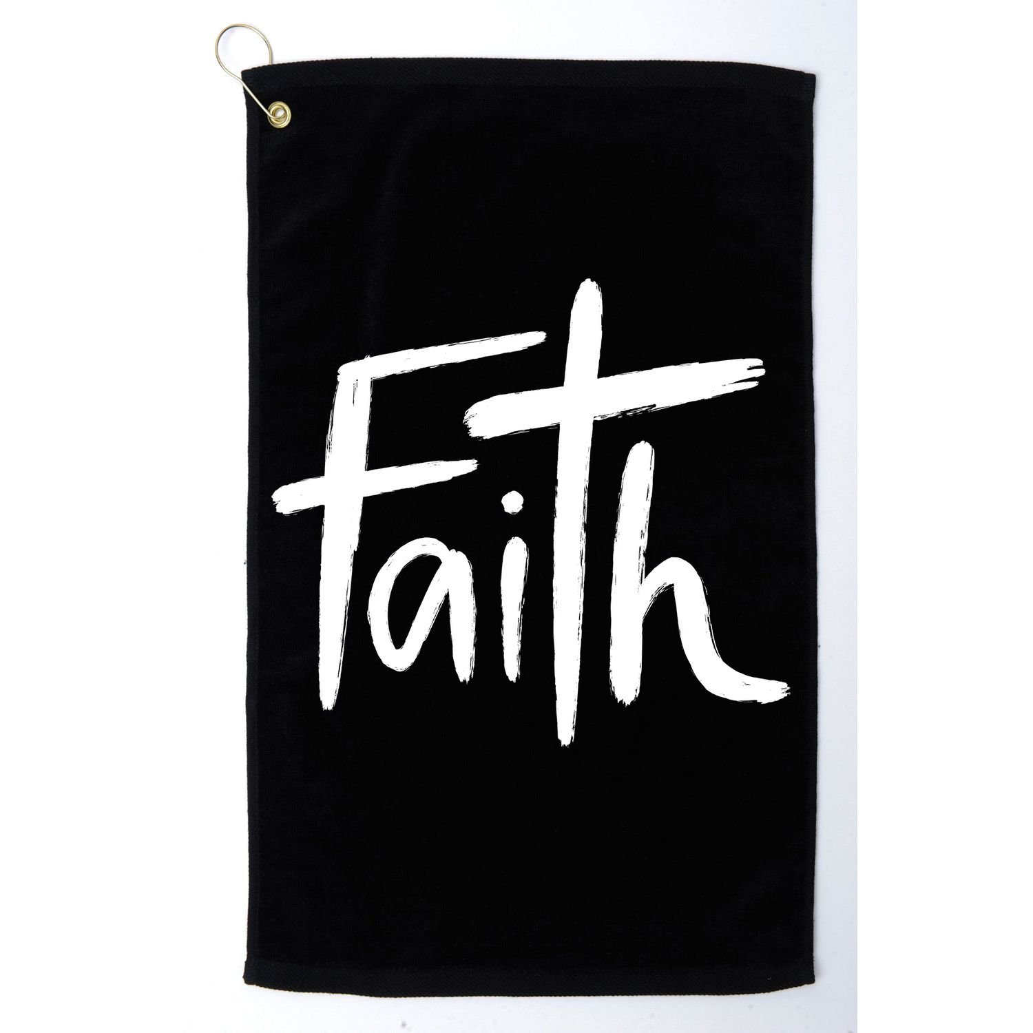 Faith Cross Christianity Golf Towel