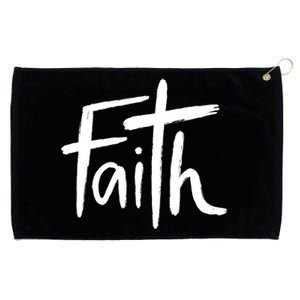 Faith Cross Christianity Grommeted Golf Towel