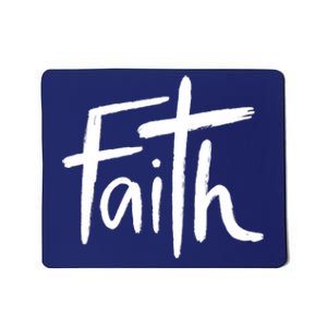 Faith Cross Christianity Mousepad