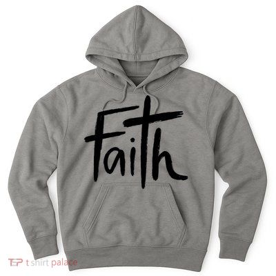 Faith Cross Christianity Hoodie