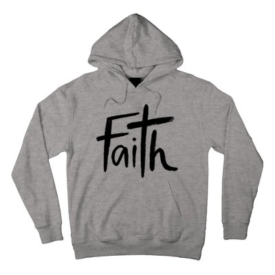 Faith Cross Christianity Hoodie