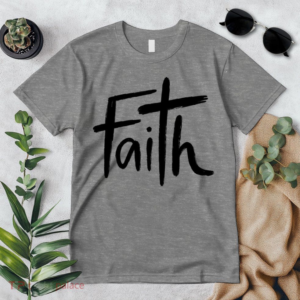 Faith Cross Christianity Premium T-Shirt