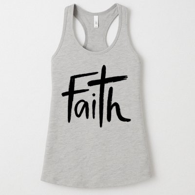 Faith Cross Christianity Womens Tank Top