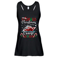 Family Christmas Cruise 2024 Matching Family Cruise Holiday Ladies Essential Flowy Tank