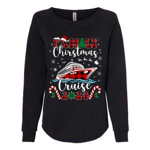 Family Christmas Cruise 2024 Matching Family Cruise Holiday Womens California Wash Sweatshirt