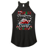 Family Christmas Cruise 2024 Matching Family Cruise Holiday Women's Perfect Tri Rocker Tank