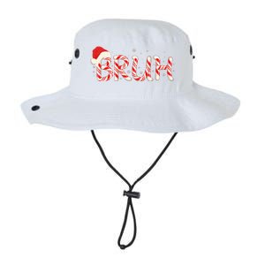 Funny Christmas Candy Cane Bruh Legacy Cool Fit Booney Bucket Hat