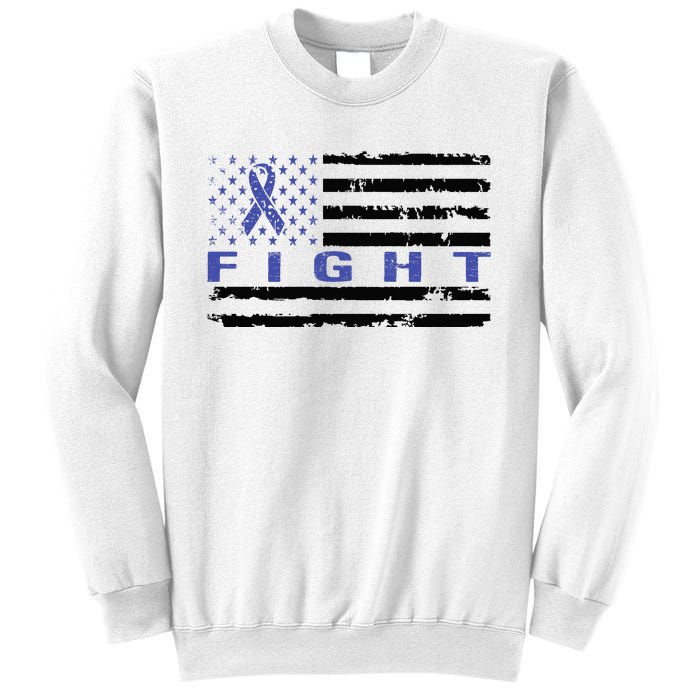 Fight Colon Cancer Awareness T Sweatshirt