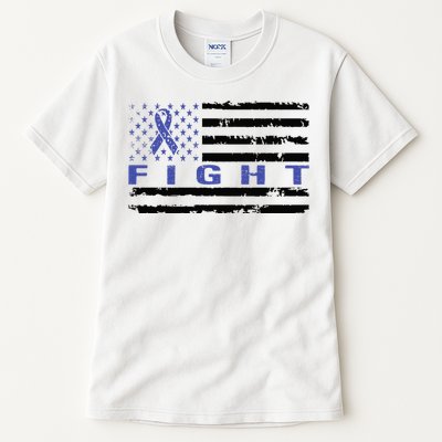 Fight Colon Cancer Awareness T Tall T-Shirt