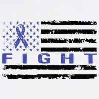 Fight Colon Cancer Awareness T Sustainable Bucket Hat