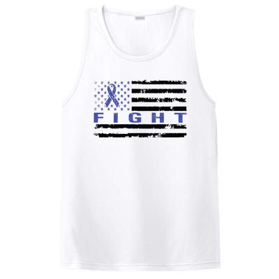 Fight Colon Cancer Awareness T PosiCharge Competitor Tank