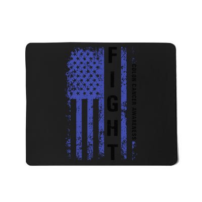 Fight Colon Cancer Awareness T Mousepad